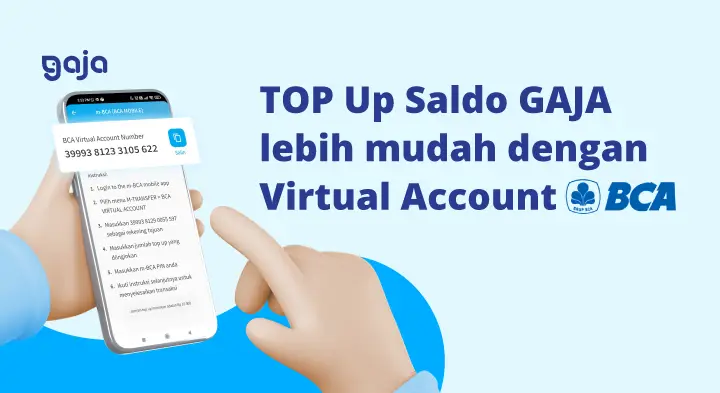 Top Up GAJA Balance More Easily with BCA Virtual Account