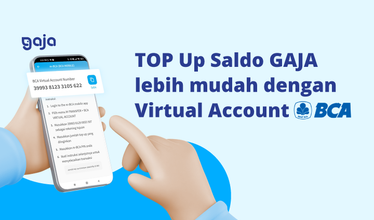 Top Up Saldo GAJA lebih mudah dengan Virtual Account BCA